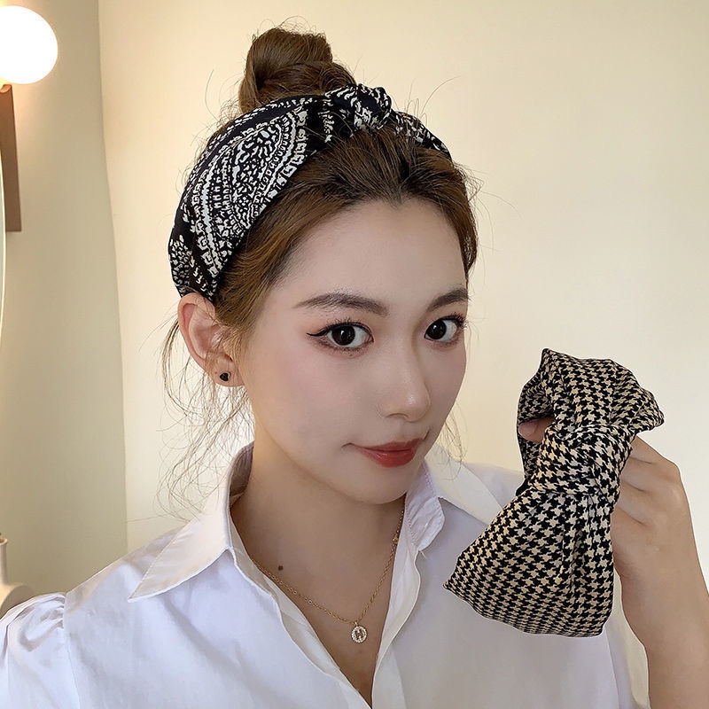 女性用滑り止めヘアバンド,エスニックスタイルの生地,大きなエ - Go Ethnic Fashion のレビューと価格