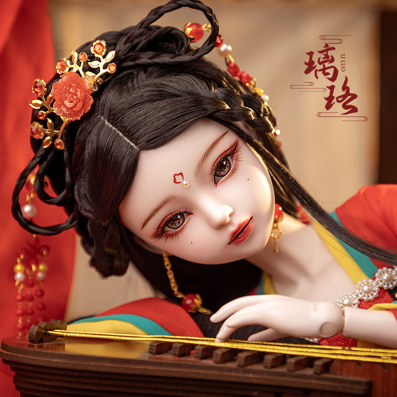 女性のための手作りのハニーフーガールボール関節人形,服付きの - New Ethnic Fashion のレビューと価格