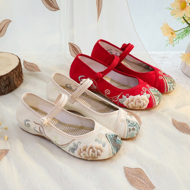 女性用カジュアルシューズ ファッション ヴィンテージ エレガ - New Ethnic Fashion のレビューと価格